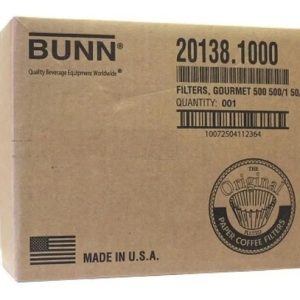BUNN 20138.1000 PAPER FILTERS 500 PZ