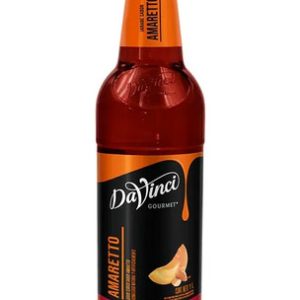 DAVINCI JARABE AMARETTO 1 LT